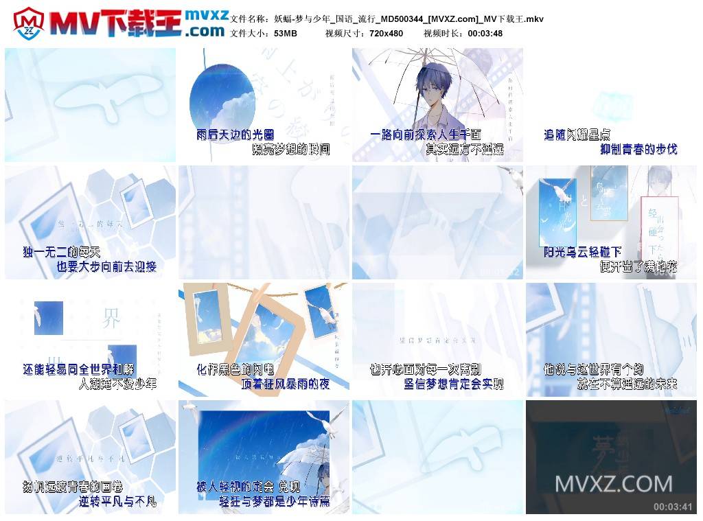 妖蝠-梦与少年_国语_流行_MD500344